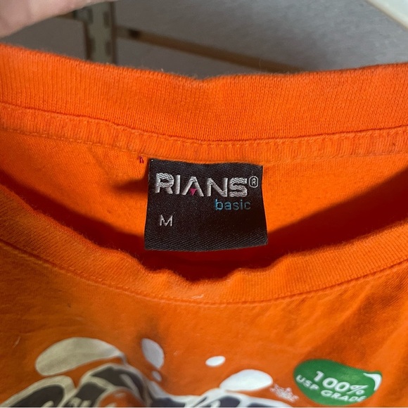 Fantasi Rian’s Basic Orange T-shirt Men’s Medium‎ Fanta - Picture 3 of 3